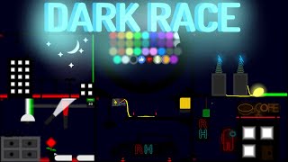 35 Marble Race EP. 17 : Dark Race (in Algodoo) | RED HUY