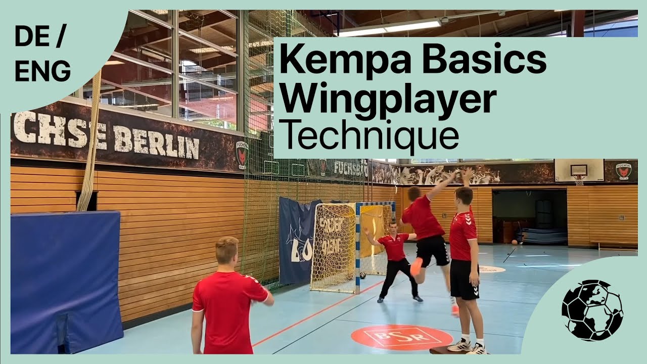 Jump Shot Wingplayer - Handballtraining Technique for Kempa | Handball ...