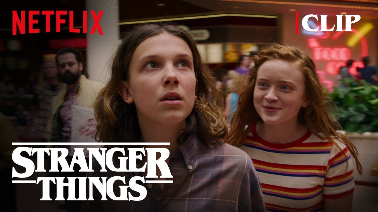 El Max Shopping Scene Stranger Things 3 Netflix Youtube