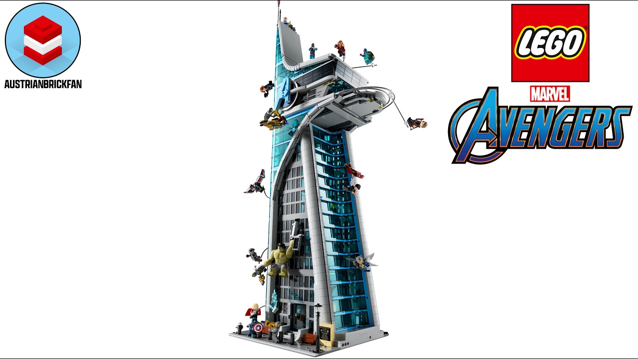 You Are Not Prepared for How Big the LEGO Avengers Tower Is