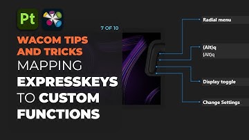 Wacom Tips and Tricks: Mapping ExpressKeys to Custom Functions