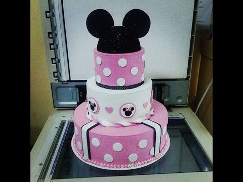 Torta Falsa Minnie Mouse How To Make A False Cake Diy Youtube