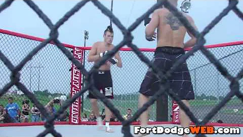 Neil Potter Wins (Fight #10) 2010 MMA Event at Min...