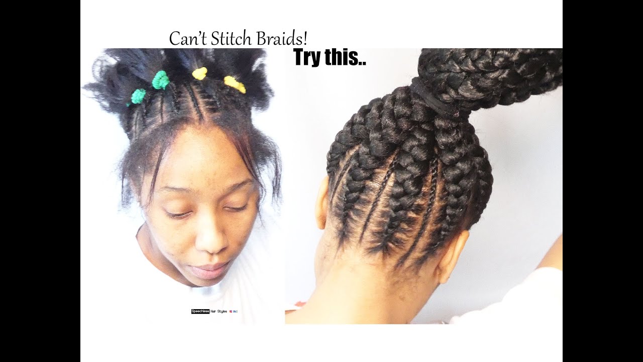 Can't #STITCHBRAIDS Try this!