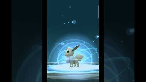 !! Pokémon go !! Evolving shiny Eevee into shiny Sylveon
