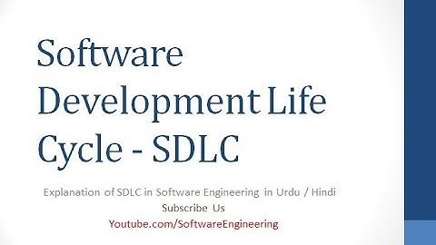 sdlc in urdu - Software Development Life Cycle
