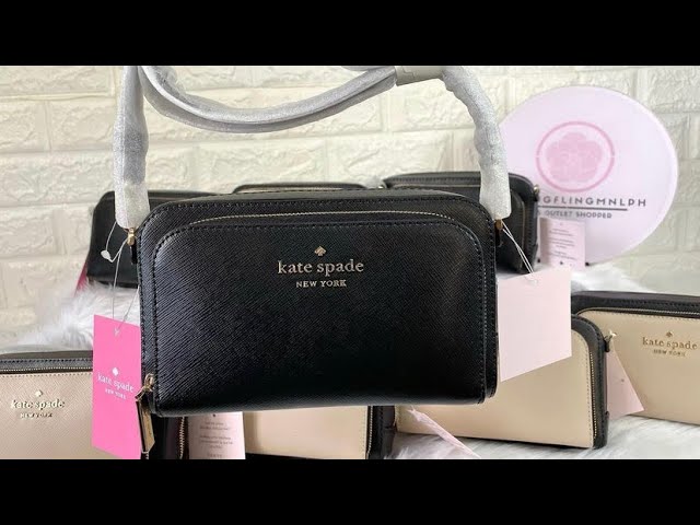 Kate Spade Staci Dual Zip Around Crossbody in Warmbeige Multi by  @springflingmnlph 