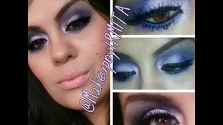 Purple Makeup Tutorial Morado Tutorial De Maquillaje Makeupbyirmita