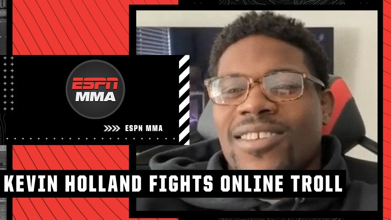 Kevin Holland COMPLETE TIMELINE on grappling match with online troll ESPN MMA