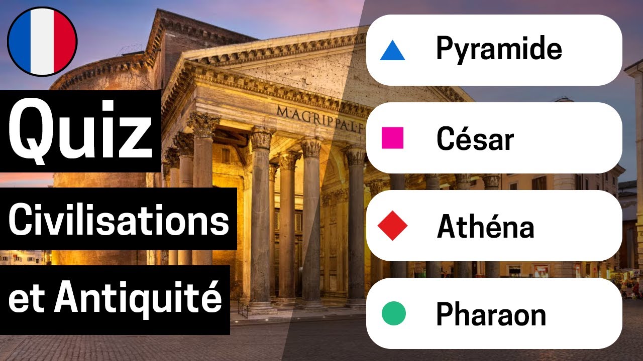 Connais-tu l'Antiquité sur le bout des doigts ?