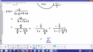 AP Calculus BC - 8.8 - Power Series as Geometric Series