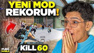 YENİ MOD KİLL REKORUM! 2 MAÇTA 58 KİLL ALDIM - PUBG MOBİLE