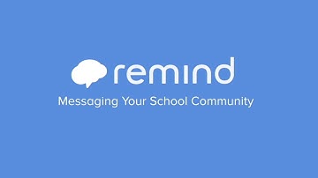 Schoolwide messaging on Remind