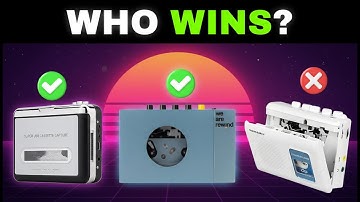✅ 7 Best Portable Cassette Players & Recorders [2025] 📼Walkman, Modern Cassette Tapes on Amazon