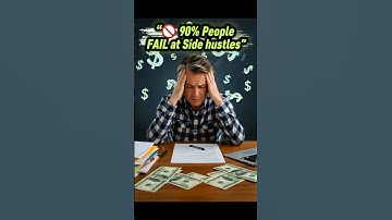 👉 “3 Reasons People FAIL at Side Hustles (Avoid These Mistakes!)” #SideHustle #MakeMoneyOnline