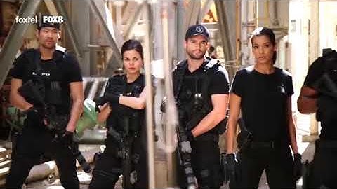 BEHIND THE SCENES OF SWAT SERIES