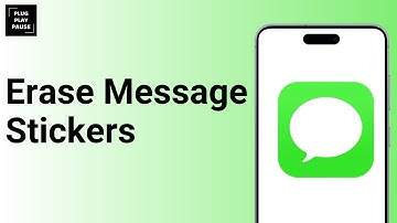 How to delete stickers on iPhone message ?