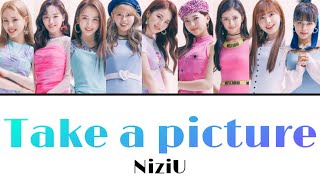 Take a picture / NiziU 【歌詞・日本語字幕】