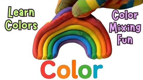 Mixing Colors Made EASY with Playdough Fun | Learn color for kids