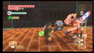 The Legend of Zelda: Skyward Sword - Part 132 - Sky Keep Temple: Triforce Part 1! Walkthrough
