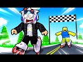 НУБ СТАЛ САМЫМ БЫСТРЫМ ГОНЩИКОМ НА РОЛИКАХ В ROBLOX Roller Race Simulator