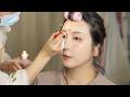 Chinese Makeup Shop ASMR Influencer Makeup Hair Outfit Fairy Experience Shanghai Trip 
