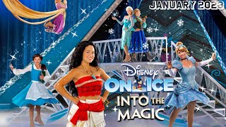 [4K] Disney on Ice 2023 ✨Into the Magic ✨Your favorite DISNEY PRINCESSES!