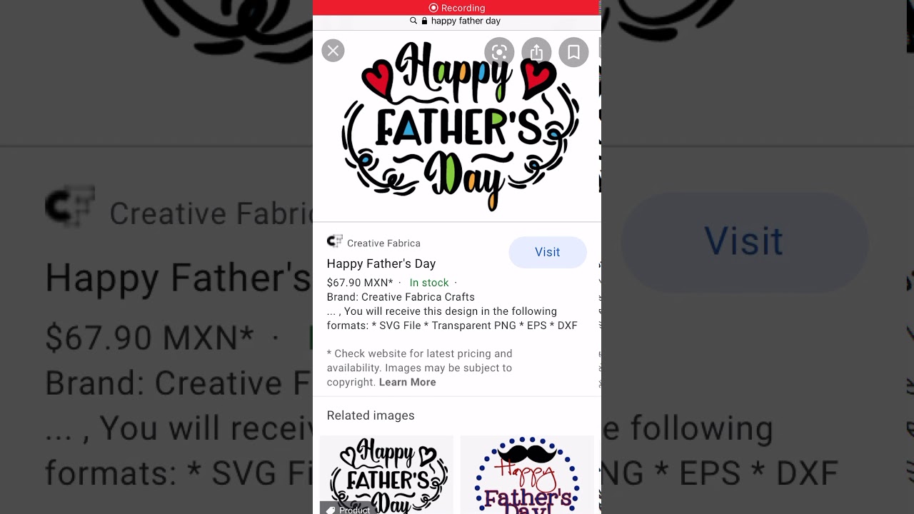 Download Free Happy Fathers Day Youtube PSD Mockup Template
