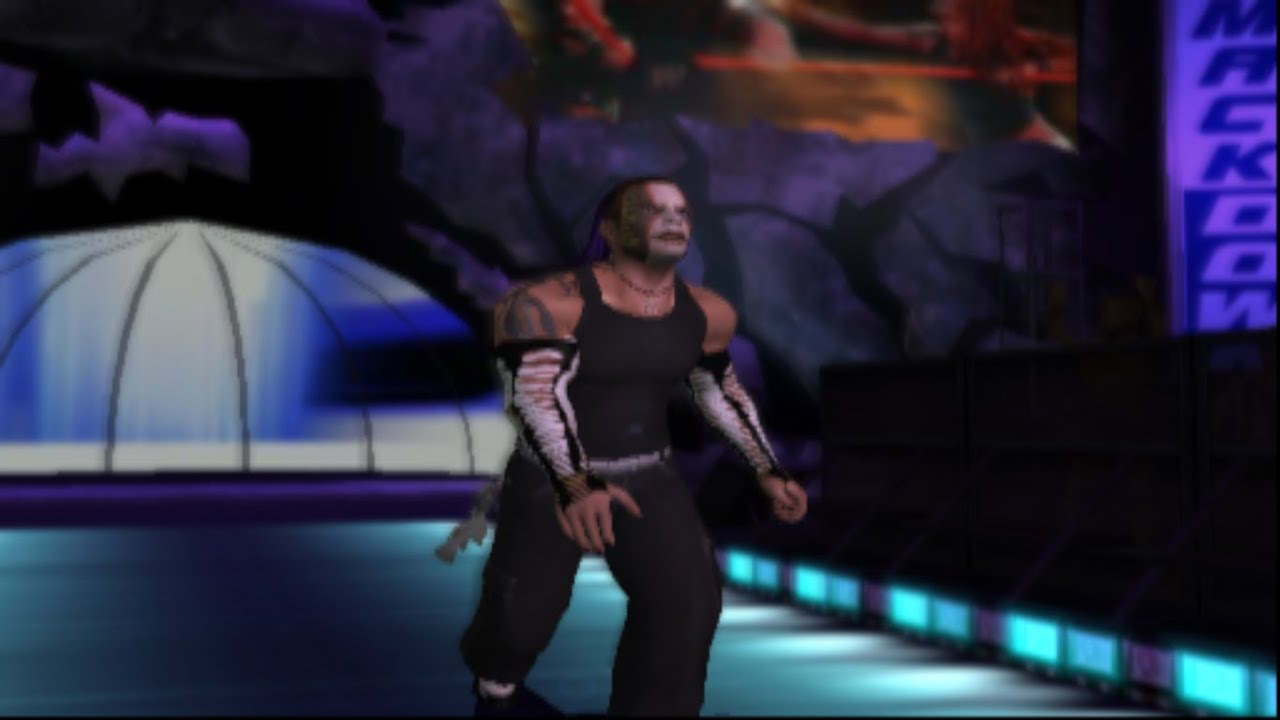WWE SvR 2006 PS2 Mod - Jeff Hardy vs Rob Van Dam