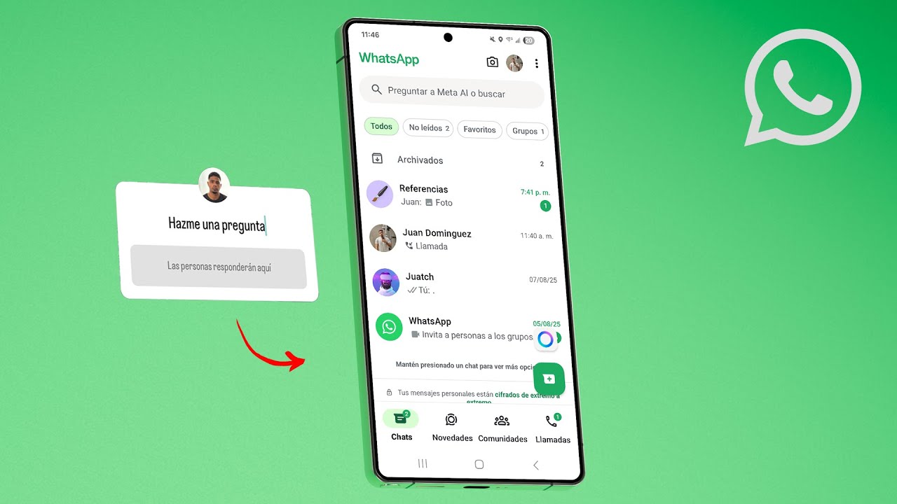 WhatsApp se actualiza con NUEVA interfaz y +10 cosas más! - YouTube