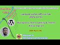 Wordpress Theme Setting & Theme Editor Option-ওয়ার্ডপ্রেস এর থিম সেটিং এবং থিম এডিটর অপশন