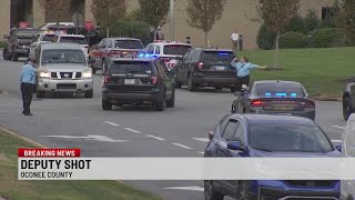 Deputy shot during Oconee Co. chase, suspect also shot