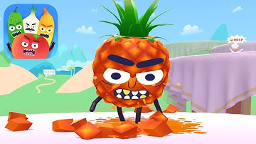 Hit Tomato 3D - All Levels Gameplay Android,IOS (Levels 11- 20) Noob vs Pro