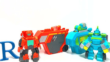 Cheap Transformers Rescue Bots Hoist & Wedge & Netflix figure from Walmart #isitdifficulttotransform