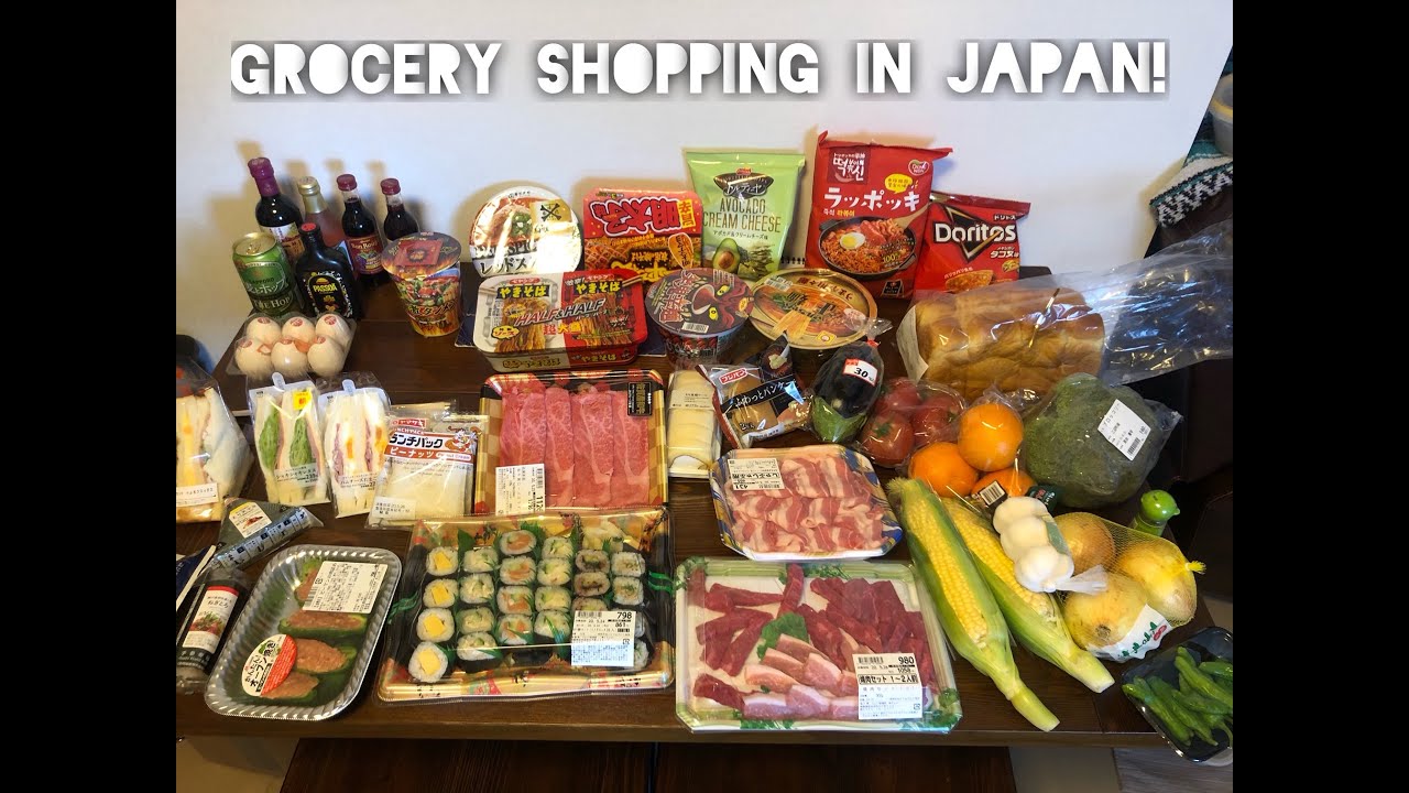 What to buy at japanese grocery store Our Trip to a Japanese Grocery Store! - YouTube