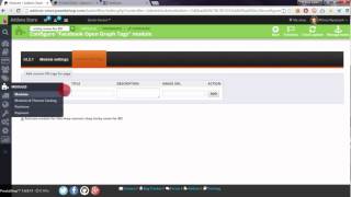 Custom open graph tags module for PrestaShop