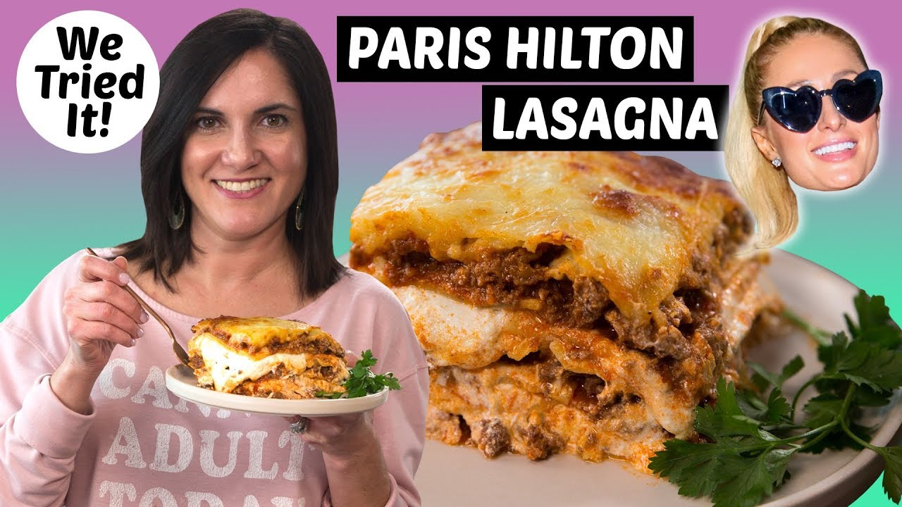 I Made Paris Hilton’s Lasagna! So How Did it Turn Out? | Well Done