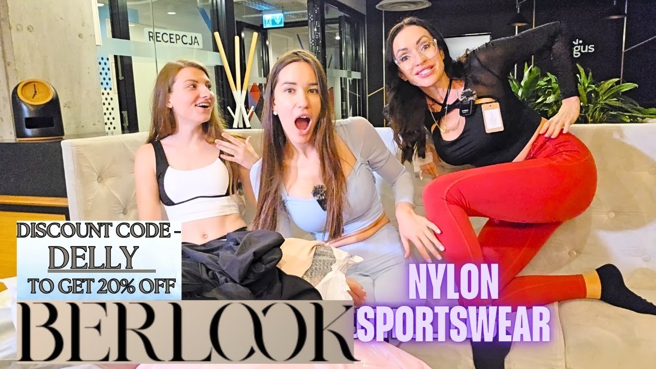 Спортивная одежда из переработанных тканей || Примерка BERLOOK