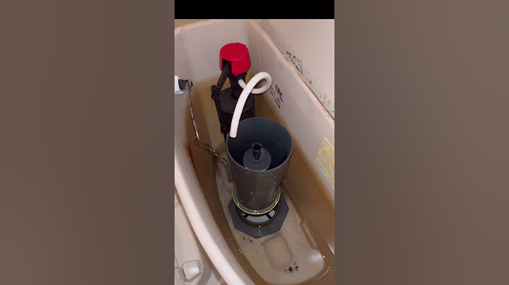 Toilet KOHLER running water not stop -how to replace gasket and fill valve check description bellow