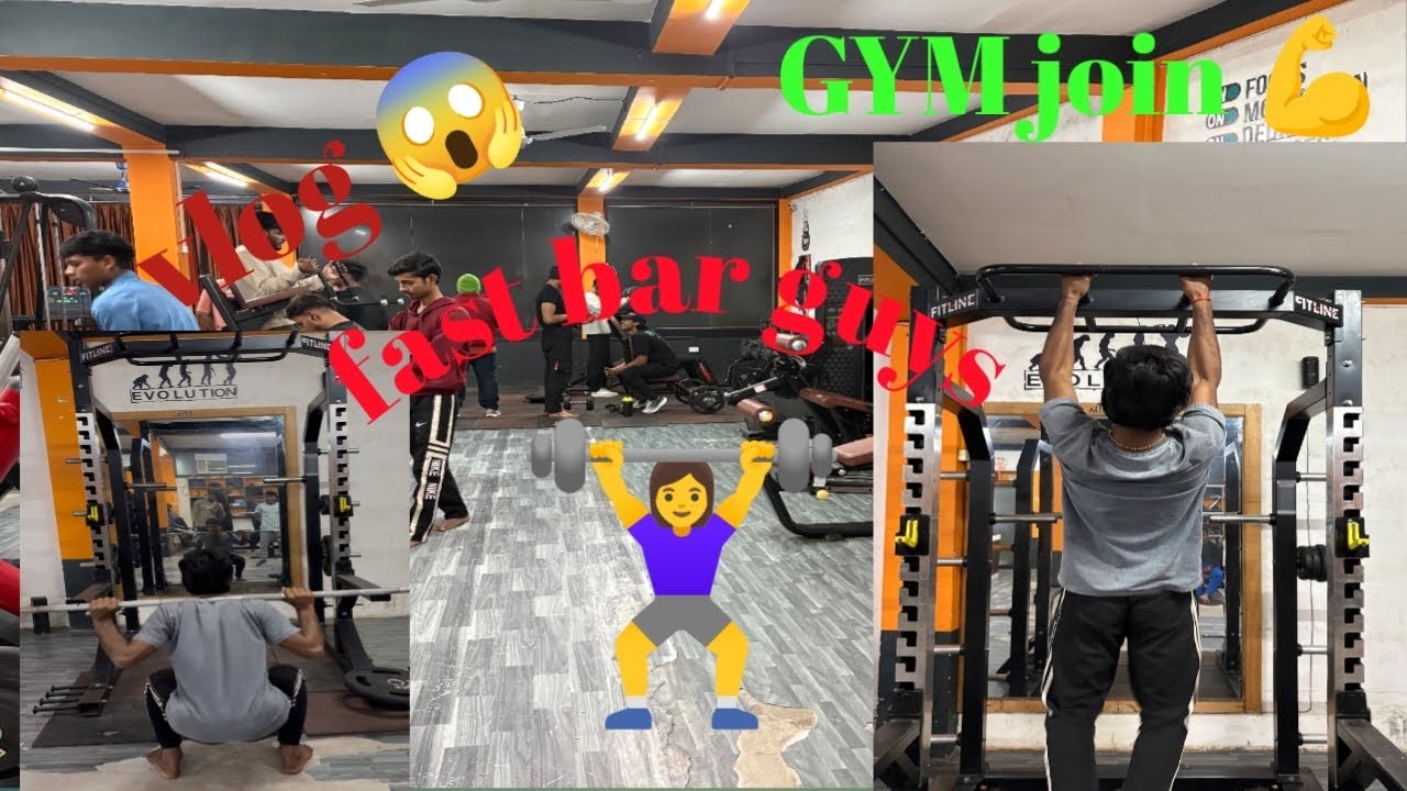Finally ￼gym joined ho Gaya guys 😊