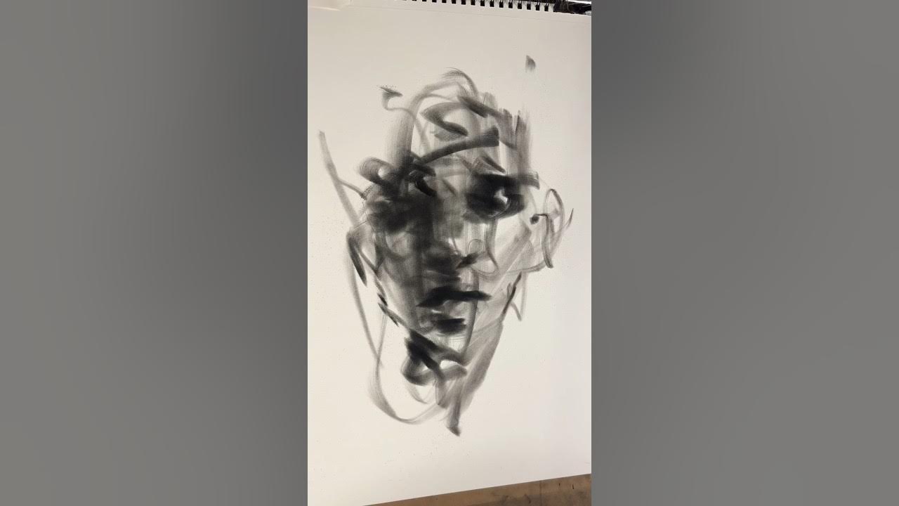 CREATING BEAUTY OUT OF CHAOS (charcoal drawing tutorial and