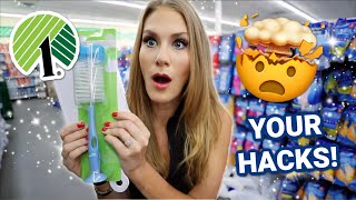 13 DOLLAR TREE HACKS that beat AMAZON (unveiling our viewers
