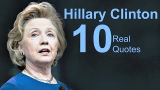 Hillary Clinton  10 Real Life Quotes on Success | Inspiring | Motivational Quotes