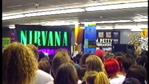 NIRVANA  LIVE IN THE BEEHIVE MUSIC AND VIDEO (DIFFERENT ANGLE) PART 1/3