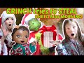 BABY ALIVE has CHRISTMAS MORNING! Mrs.CLAUSE SAVES CHRISTMAS from GRINCH! The Lilly and Mommy Show!