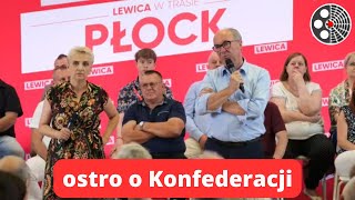 Lewica ostro o Konfederacji