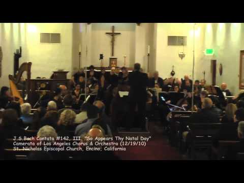 JS Bach, Christmas Cantata #142, "Uns ist ein Kind geboren" 3-4