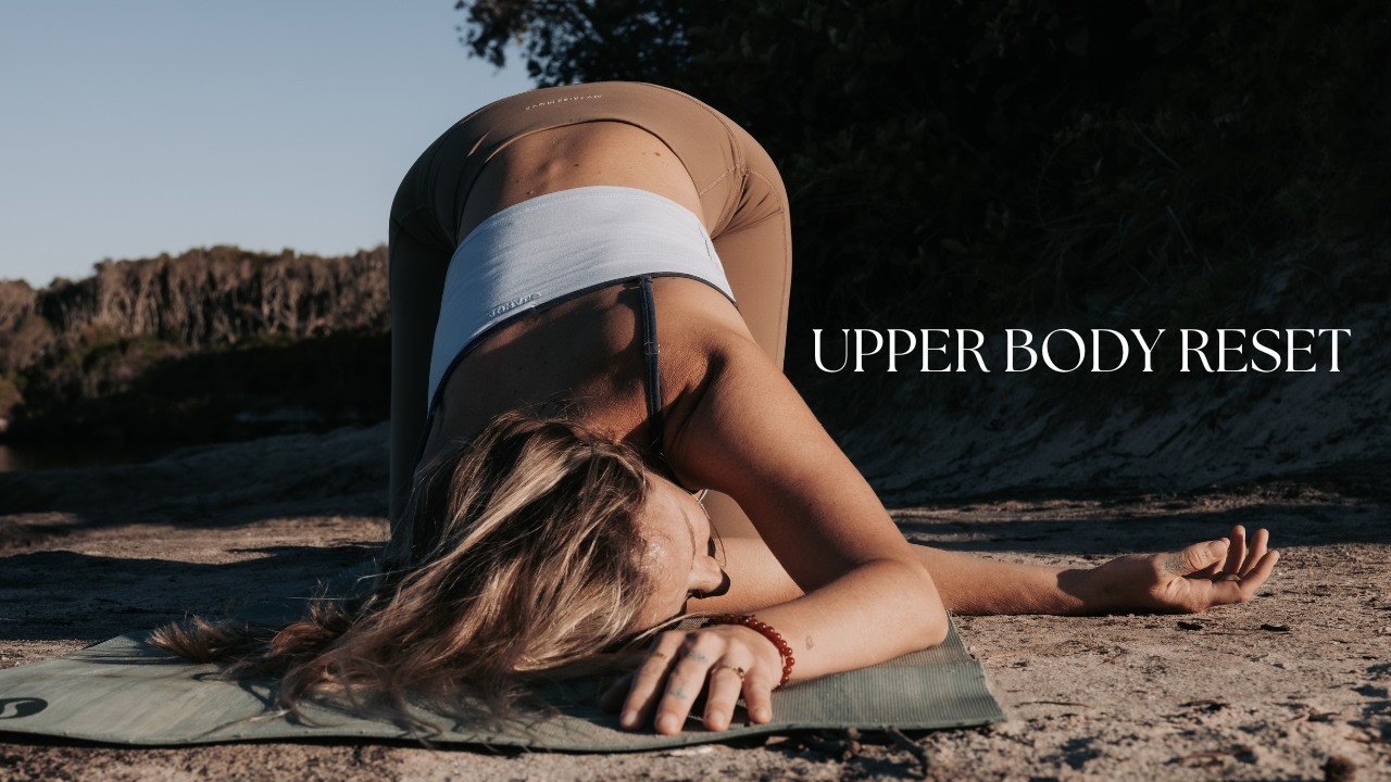 24 Min Gentle Flow Yoga | Gentle Upper Body Stretch & Release - YouTube
