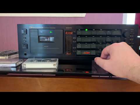 Видео: Nakamichi Dragon калибрует и пишет.