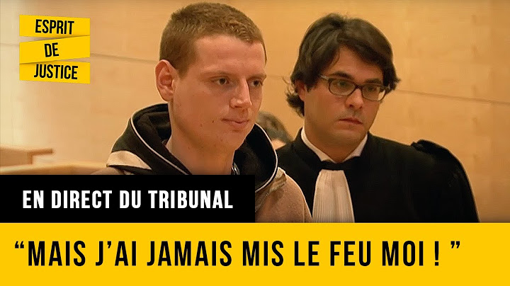 Accusé d'avoir mis le feu à un supermarché il retrouve face au juge - En direct du tribunal - Melun2